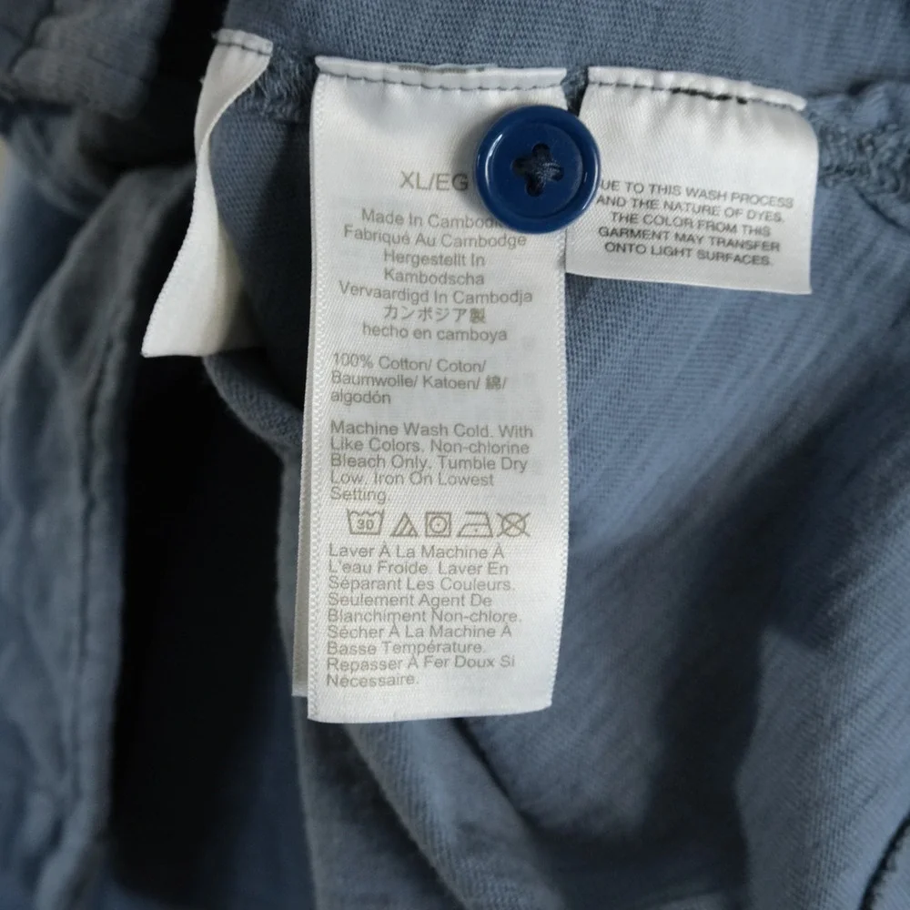J. Crew measurements pit